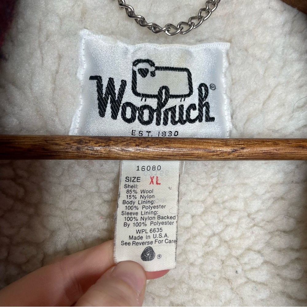 Woolrich Buffalo plaid bomber jacket XL - Picture 7 of 14